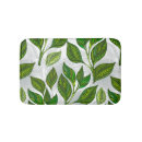 Search for green leaf bath mats Seamless