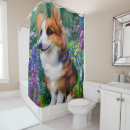Search for corgi shower curtains Canine