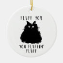 Search for fuzzy christmas tree decorations Feline