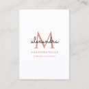 Search for black and rose gold business cards Minimalist