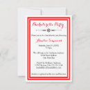 Search for red hens party invitations Chic