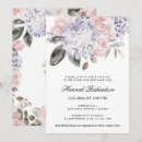 Search for watercolor hydrangea invitations White