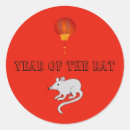 Search for year of the rat stickers Chinese new year