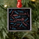 Search for two christmas tree decorations Pattern
