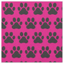 Search for paw print fabric Black