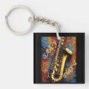Search for blues musicians key rings Sax