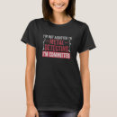 Search for funny metal tshirts Detecting