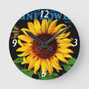 Search for sunflower kitchen clocks Nature