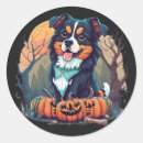 Search for autumn dog stickers Pumpkin