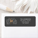 Search for reindeer return address labels Elegant