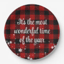 Search for buffalo plaid paper plates Winter