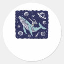 Search for whales stickers Moon