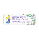 Search for blonde girl return address labels Mermaid