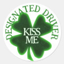 Search for luck of the irish stickers Four leaf clover