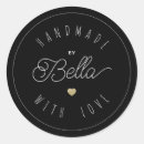 Search for soap stickers Handmade with love