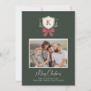 Search for monogrammed christmas cards Crest
