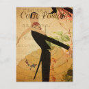 Search for vintage dancers postcards French