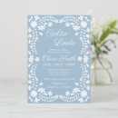 Search for papel picado baby shower invitations Blue