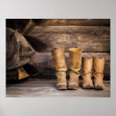 Search for cowboy boot art Rustic