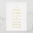Search for gold foil border invitations Formal