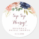 Search for navy flower stickers For her