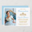 Search for light blue quinceanera invitations Quinceañera