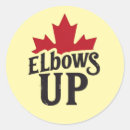 Search for canadian maple leaf stickers Elbows up