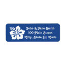 Search for hibiscus return address labels Summer