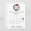 Search for calendar save the dates Floral