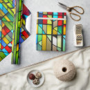 Search for stained glass wrapping paper Pattern