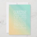 Search for yellow and teal wedding invitations Simple