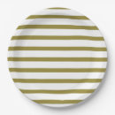 Search for green and white striped plates Pattern