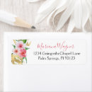 Search for beautiful flower return address labels Modern