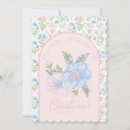 Search for blue floral sweet 16 invitations Pink