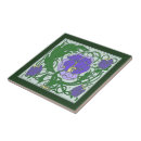 Search for art nouveau purple tiles Vintage