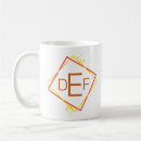 Search for red and yellow mugs For him