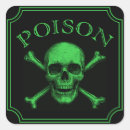 Search for vintage poison stickers Skull