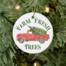 Search for truck christmas tree decorations Farm