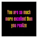 Search for excellence quote posters Motivational