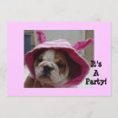 Search for english bulldog invitations Party