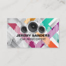 Search for audio speaker business cards Sound