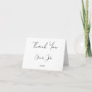 Search for bridal party thank you cards Simple