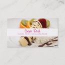 Search for dessert business cards Chocolate