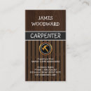 Search for finish carpentry business cards Wood