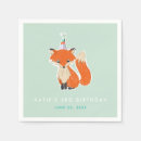 Search for woodland napkins Fox