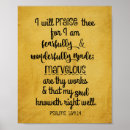 Search for fearfully and wonderfully made posters Quotes