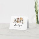 Search for autumn thank you cards Bridal shower