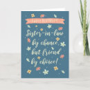 Search for sister in law birthday cards Modern