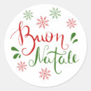 Search for buon natale stickers Red
