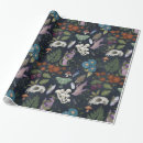 Search for wicca wrapping paper Skull